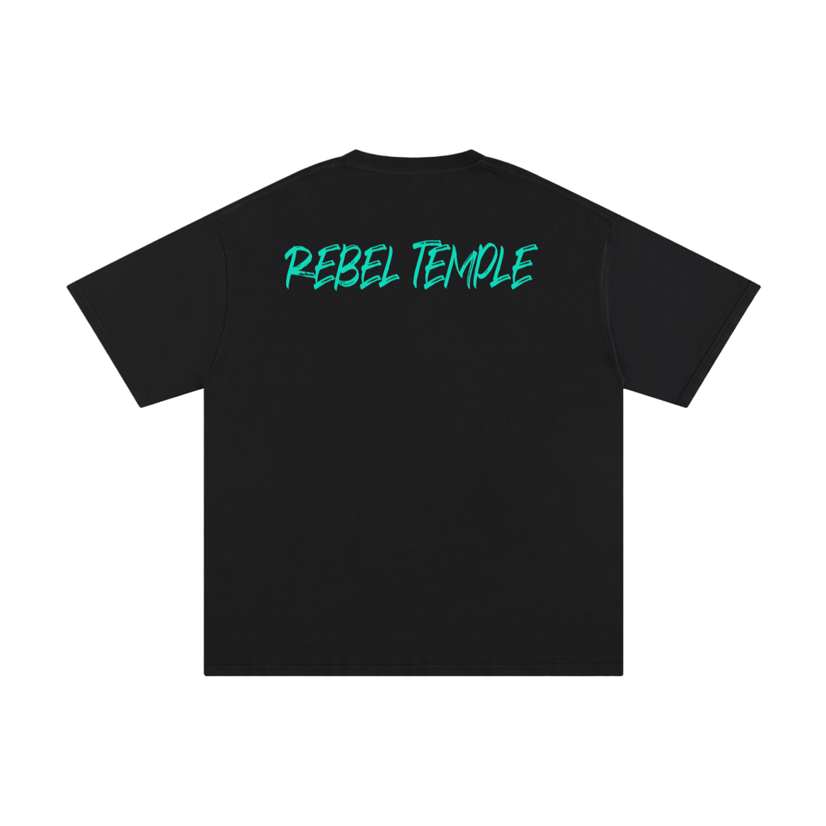 Men "Rebel Temple" Pure Cotton T-Shirt