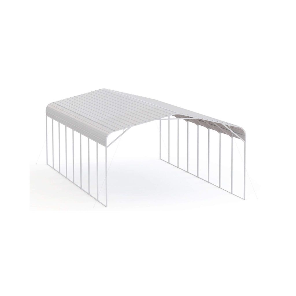 [20X40FT] Heavy-Duty Outdoor High-Clearance Metal Carport (SAK67509)