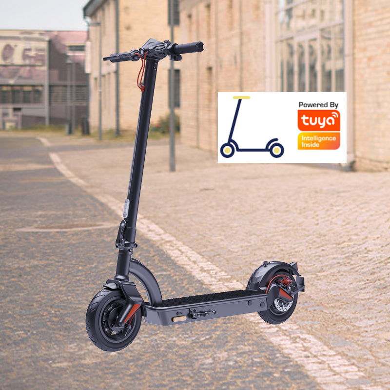 10-inch Electric Scooter 36V 350W - Max Speed 12.5mph & 25-Mile Range