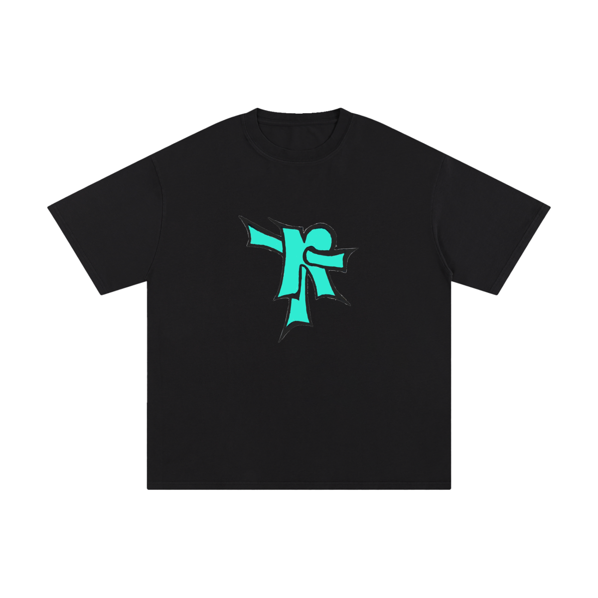 Men "Rebel Temple" Pure Cotton T-Shirt