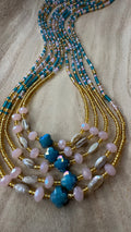 XOXO Waistbead & Anklet(Pink)