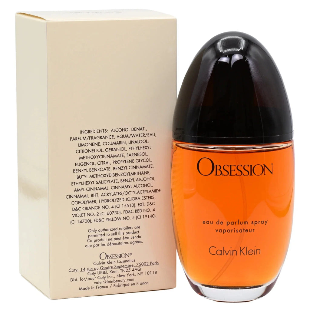 Calvin Klein Obsession Eau de Parfum Spray for Women 3.4 oz