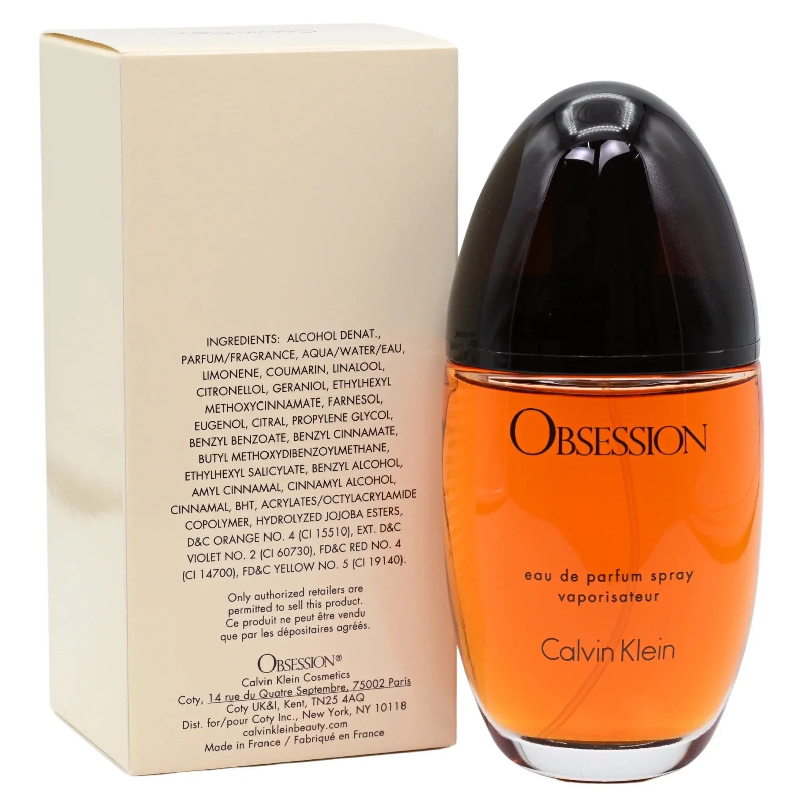 Calvin Klein Obsession Eau de Parfum Spray for Women 3.4 oz