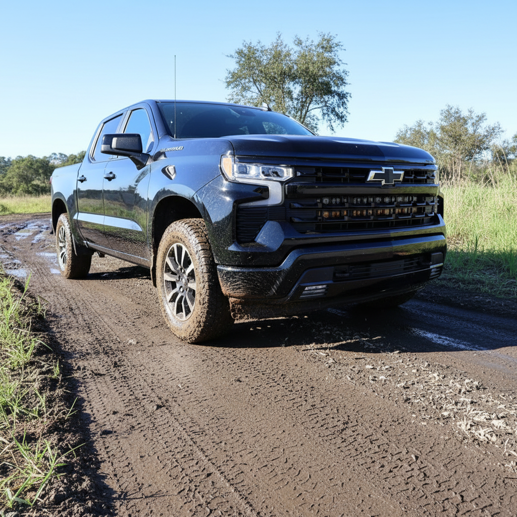 2022+ Chevrolet Silverado 1500 Single 40in Light Bar PRO