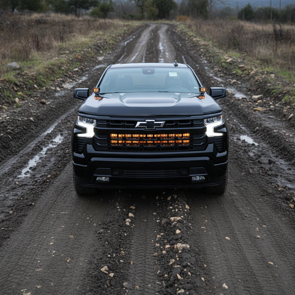 2022+ Chevrolet Silverado 1500 Single 40in Light Bar PRO