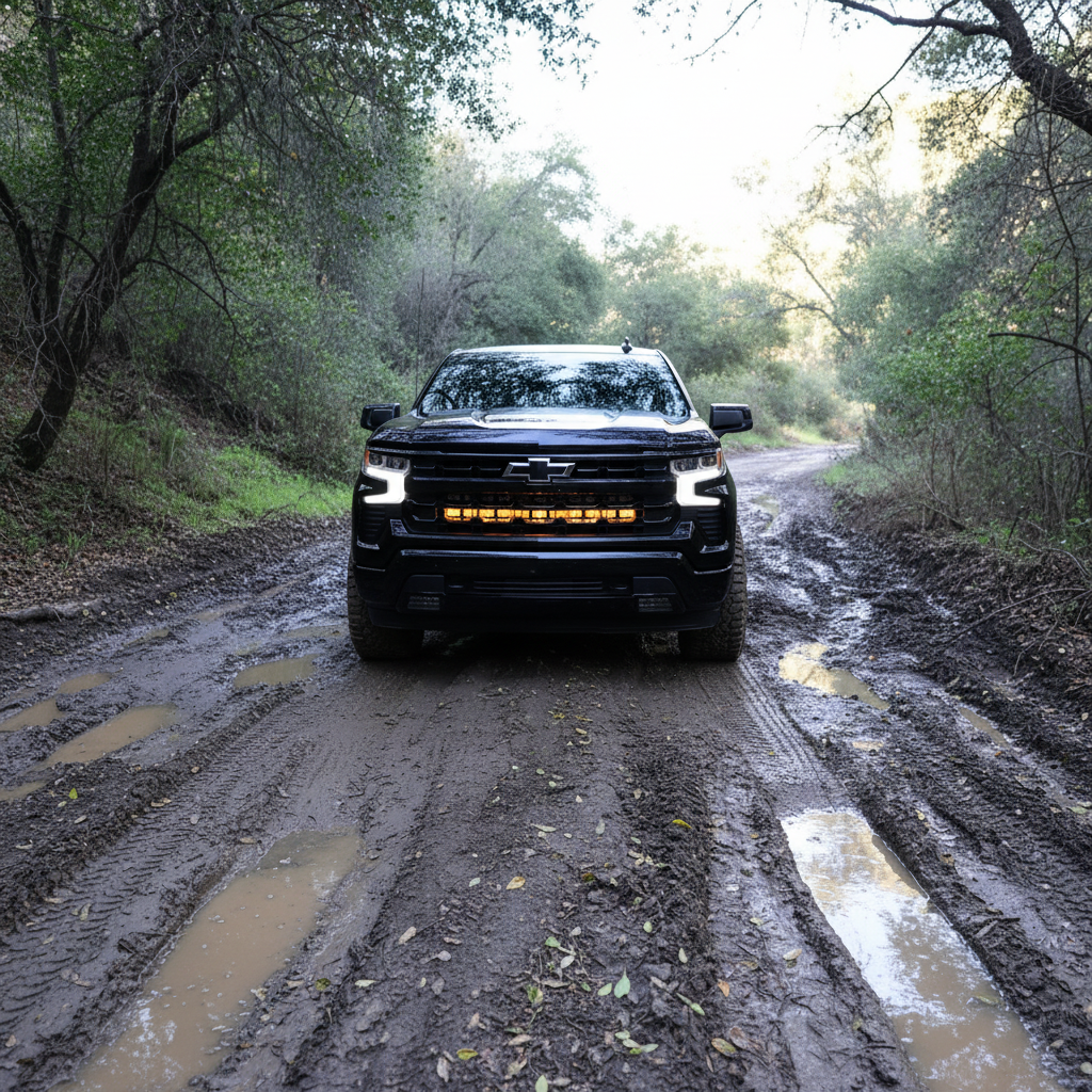 2022+ Chevrolet Silverado 1500 Single 40in Light Bar PRO