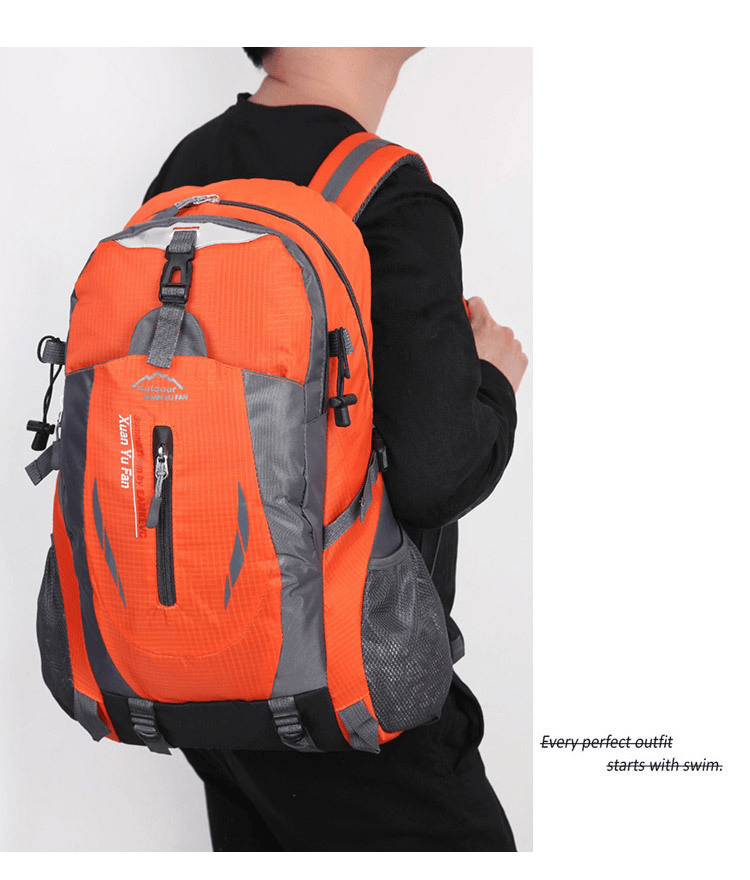 40L Men Women Travel Backpack Camping Laptop Hiking School Book Bag USA