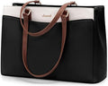 Laptop Tote Bag for Women, Work Bags, Tote Bag, Waterproof Leather