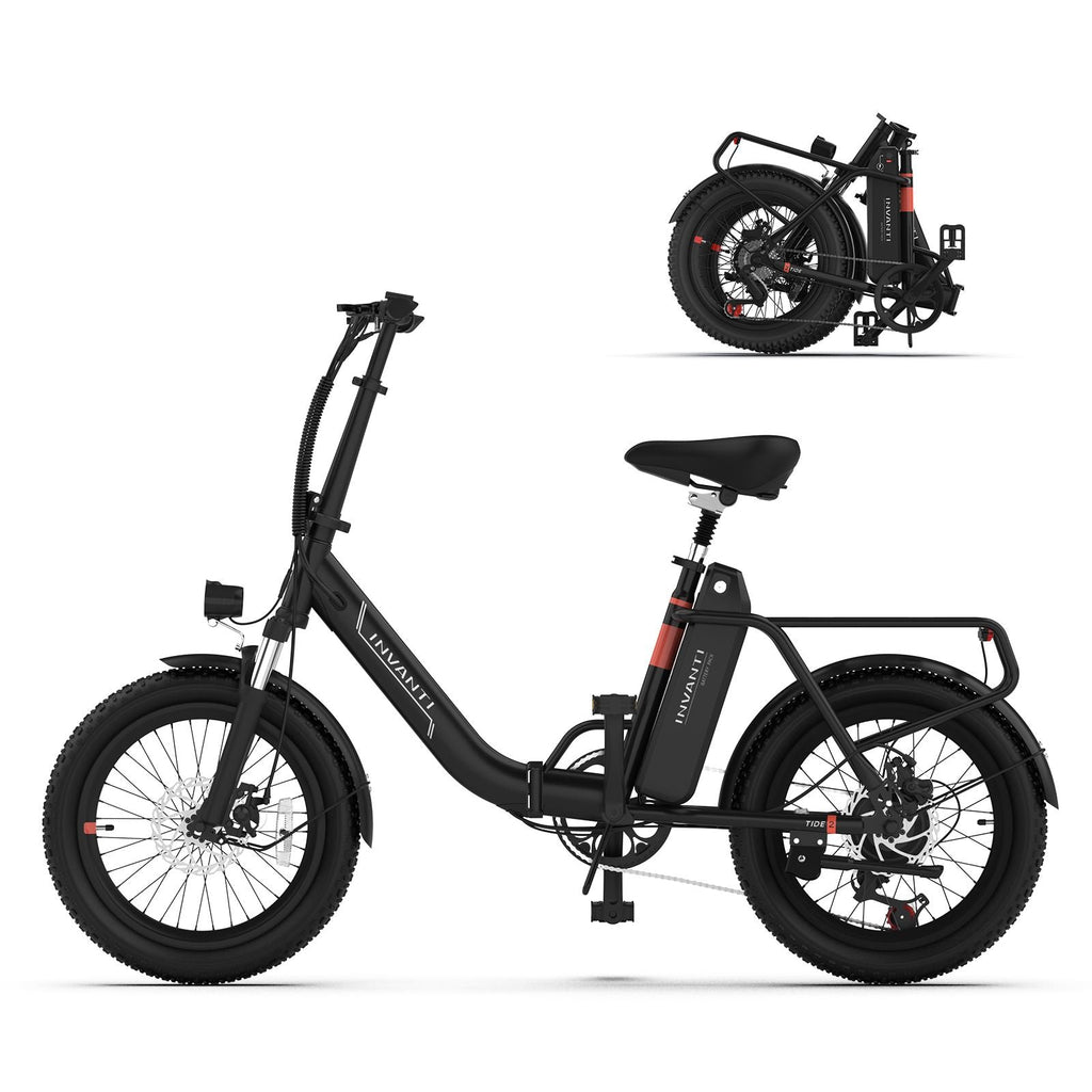 INVANTI EB11 Electric Bike 500W Folding Bike 48V 10.4AH 7S Shimano Electric Bicycle