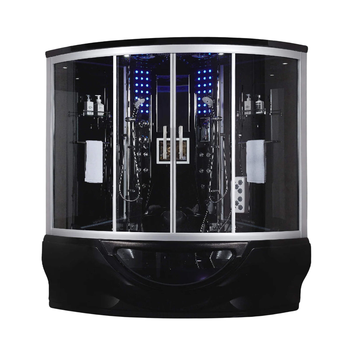 Maya Bath Platinum Superior Steam Shower With Foot Massager (SAK57392)