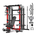 Premium 2000LBS All-In-One Squat Rack Power Cage With Smith Machine (SAK59213)