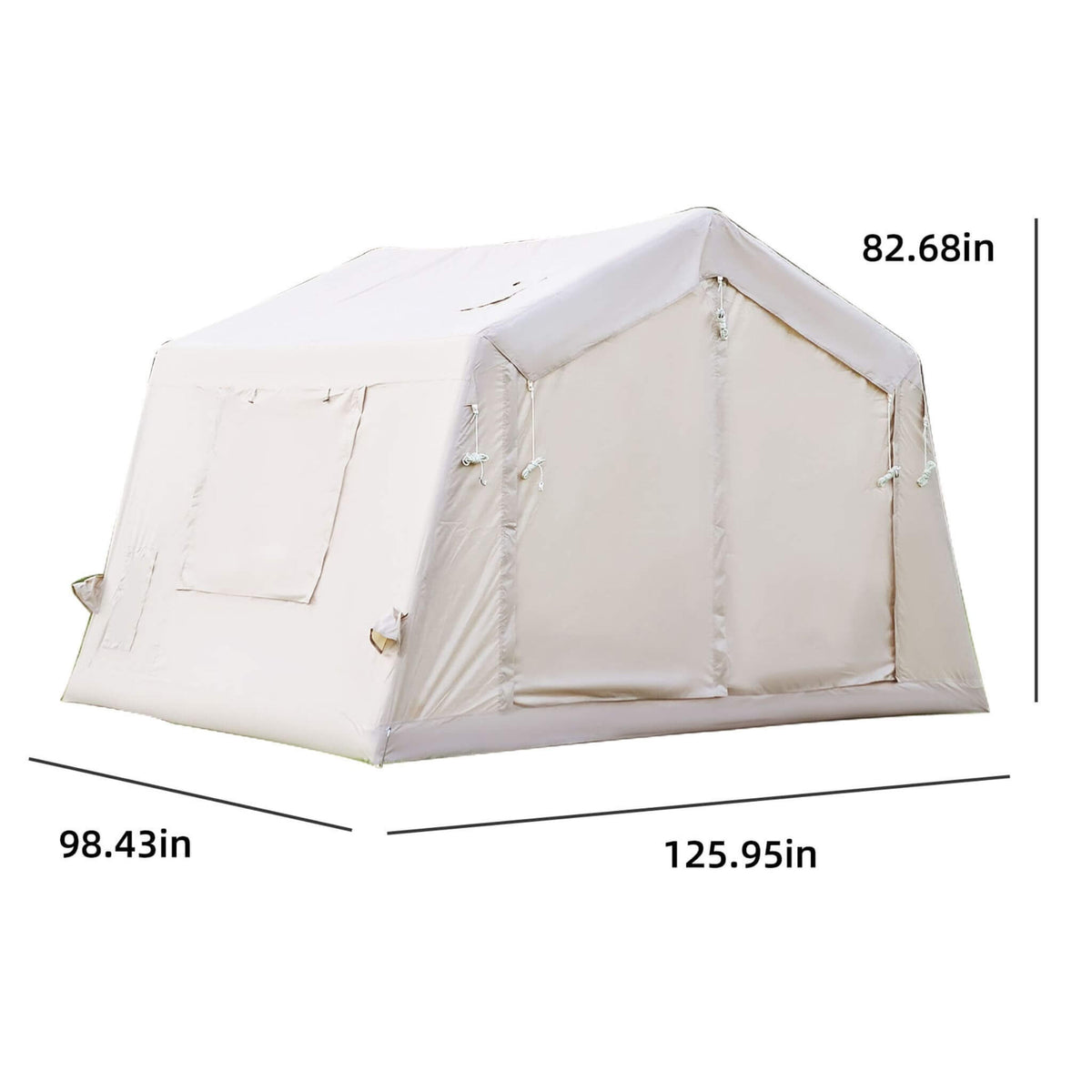 4-Season Outdoor Inflatable Blow Up Camping Tent With Air Pump [4-6 People] (SAK46821)